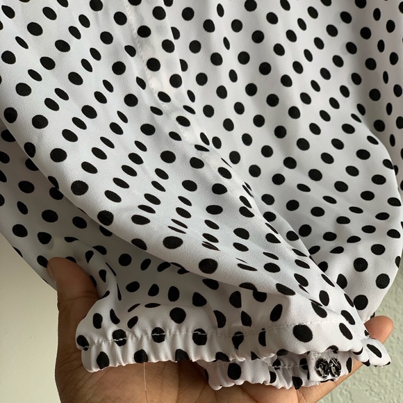 INC polka dot top. - Picture 5 of 5
